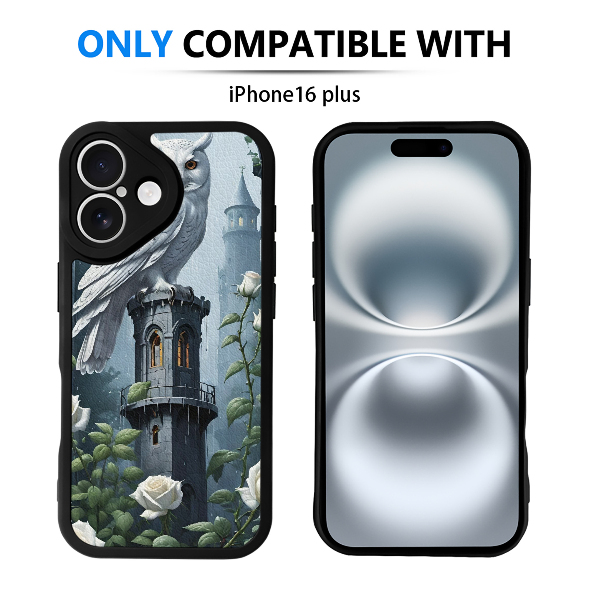 （画像用） Harry Potter ハリー・ポッターシリーズ 【iPhone 16シリーズ対応】シリコンスマホケース（レザー調） 材質：シリコン